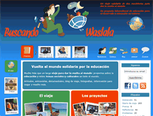 Tablet Screenshot of buscando.waslala.org
